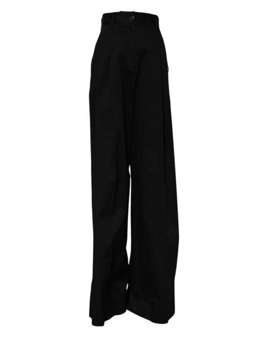  돌체앤가바나 스트레이트 팬츠 PAN74986 BLACK - DOLCE & GABBANA