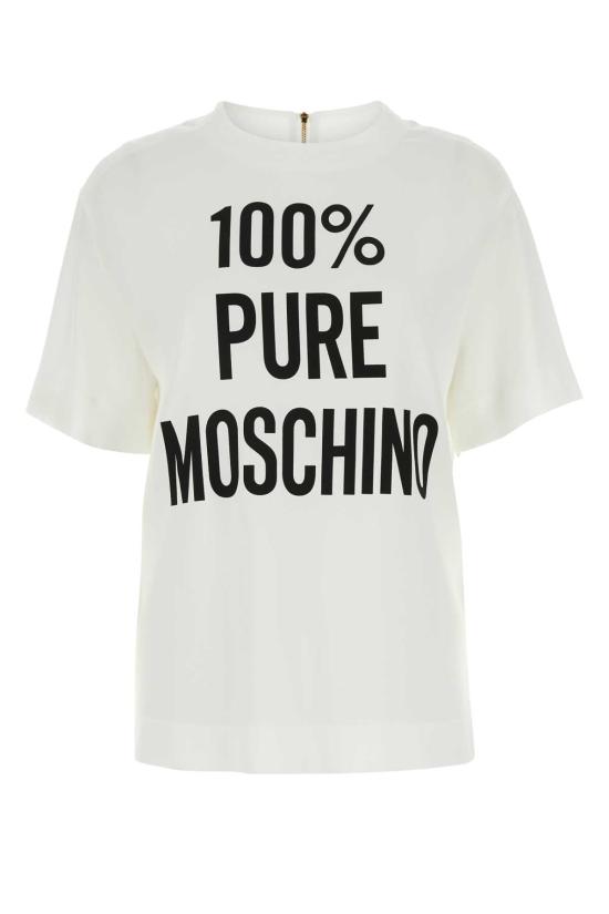  모스키노 폴로 티셔츠 J02150533 1001 WHITE