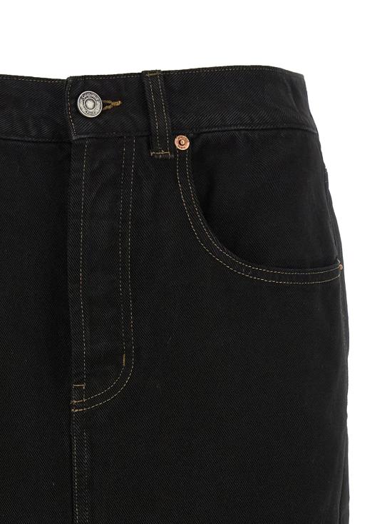 26SS 생로랑 스커트 SA335779BM BLACK - SAINT LAURENT