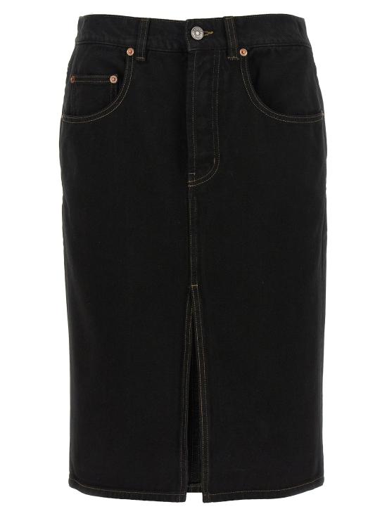 26SS 생로랑 스커트 SA335779BM BLACK
