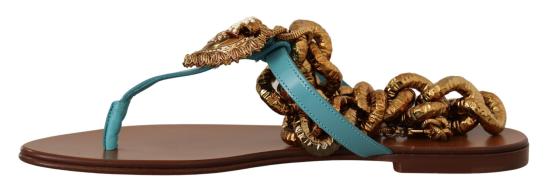  돌체앤가바나 플랫 슈즈 LA9765 BLUE - DOLCE & GABBANA