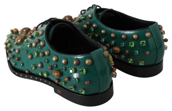 돌체앤가바나 플랫 슈즈 LA7212 GREEN - DOLCE & GABBANA