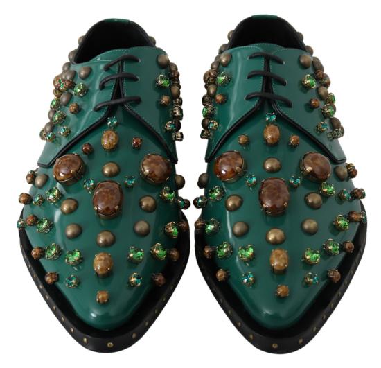  돌체앤가바나 플랫 슈즈 LA7212 GREEN - DOLCE & GABBANA
