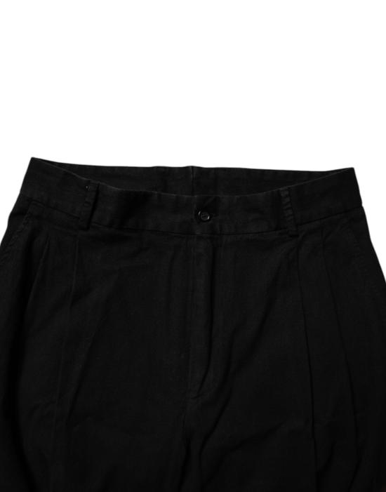  돌체앤가바나 스트레이트 팬츠 PAN75186 BLACK - DOLCE & GABBANA