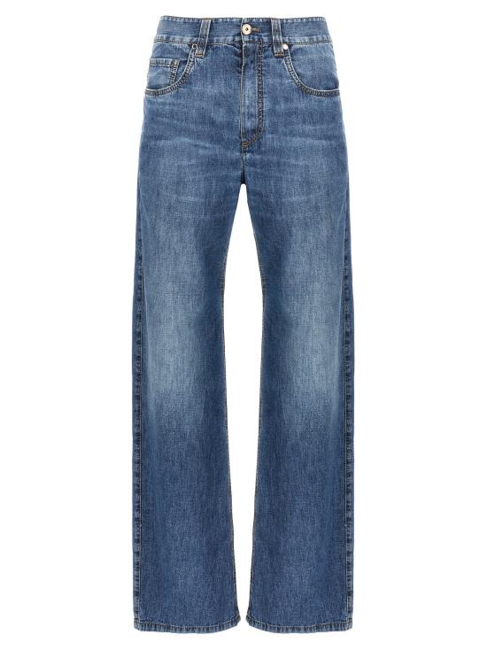 26SS 브루넬로 쿠치넬리 데님 팬츠 BR307362BM BLUE