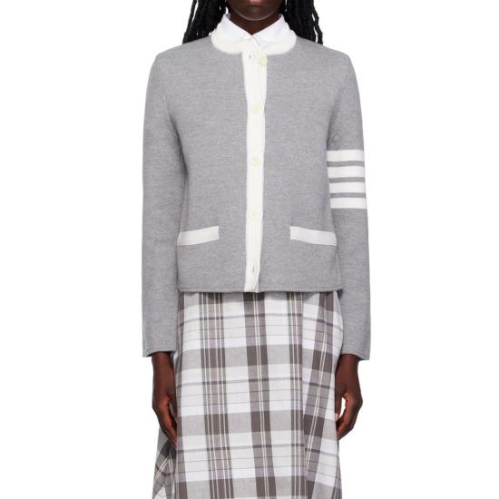  톰브라운 가디건 TH 9137701454036 GRAY - THOM BROWNE