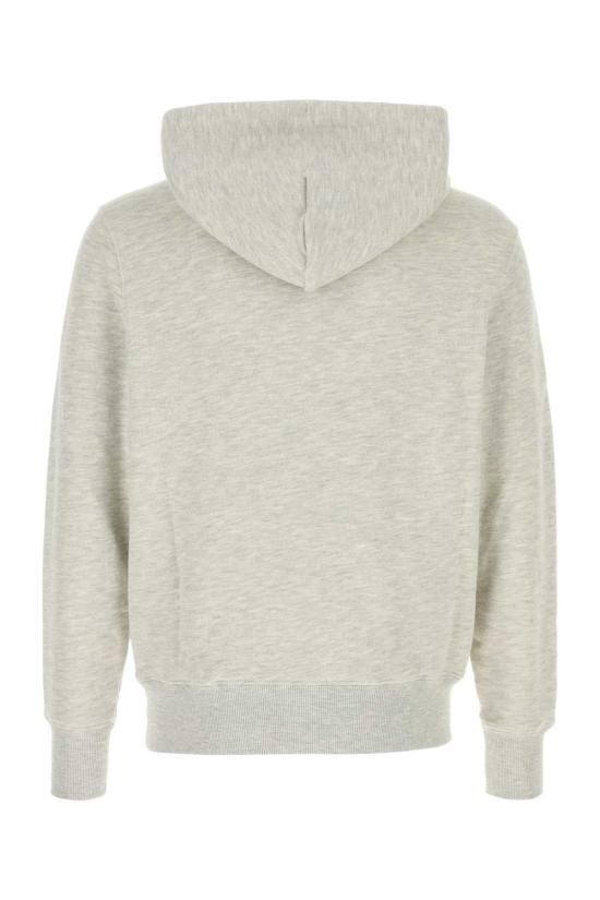 26FW 오트리 로고 후드 티셔츠 HOPM 002M GRAY - AUTRY