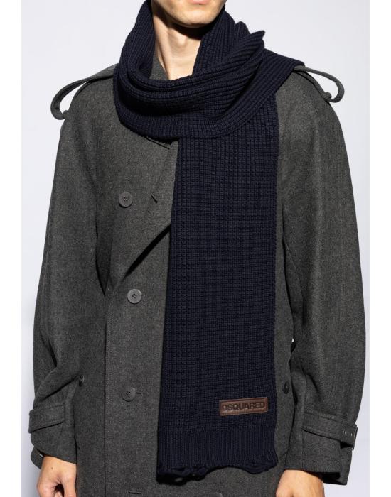 25FW 디스퀘어드2 머플러/스카프 KNM016501W000013073 NAVY - DSQUARED2