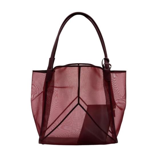 26SS 빅토리아 베컴 토트백 VIC025000 BURGUNDY - VICTORIA BECKHAM