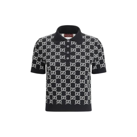 26SS 구찌 폴로 티셔츠 GU814273XKEJP1070BB BLACK