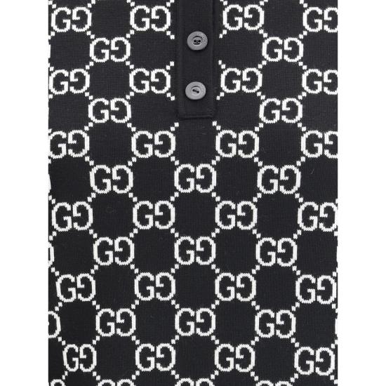 26SS 구찌 폴로 티셔츠 GU814273XKEJP1070BB BLACK - GUCCI