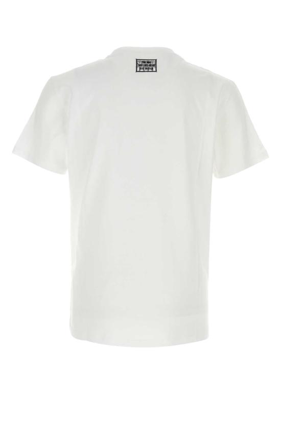  펜디 코튼 티셔츠 FY1319AV0H F0QA0 WHITE - FENDI