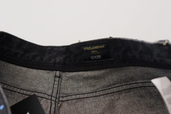  돌체앤가바나 데님 팬츠 PAN73302 BLACK - DOLCE & GABBANA