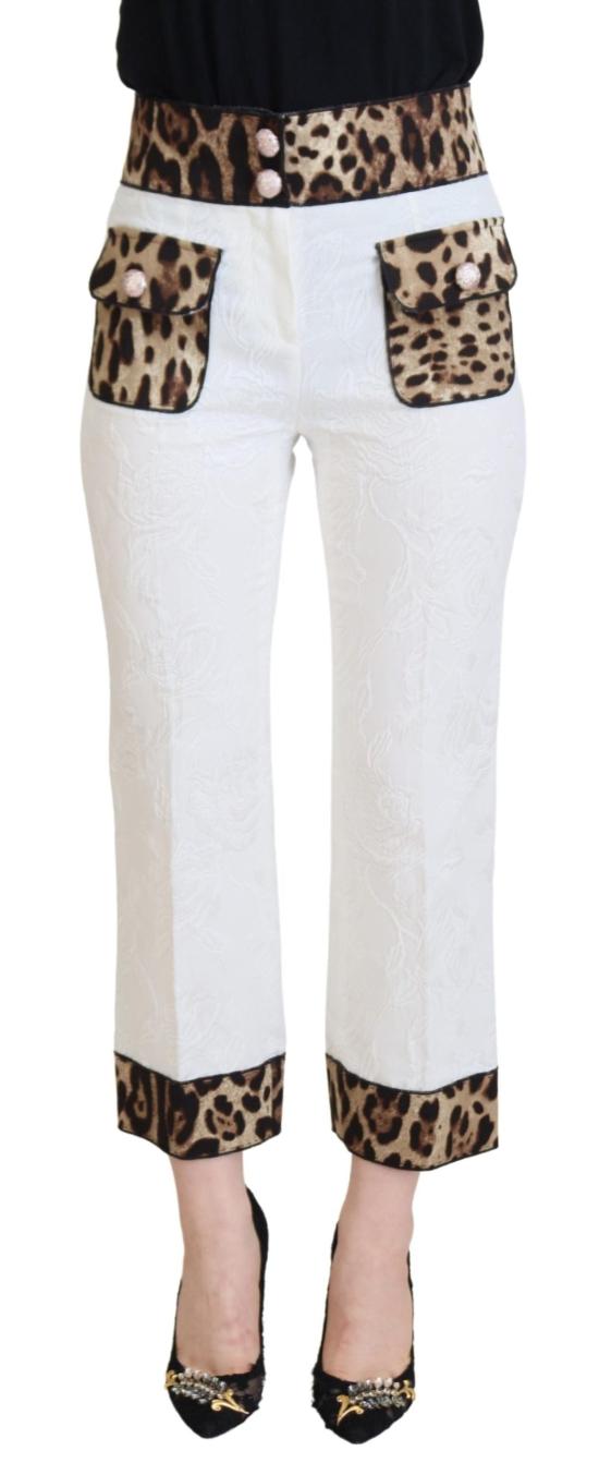  돌체앤가바나 스트레이트 팬츠 PAN73072 WHITE