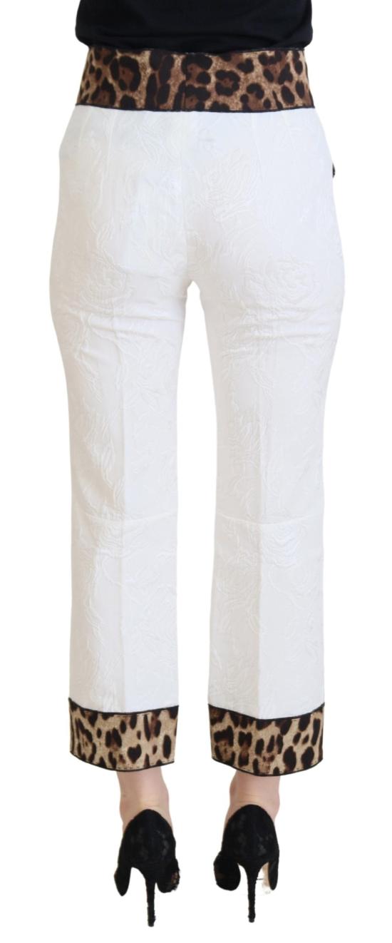  돌체앤가바나 스트레이트 팬츠 PAN73072 WHITE - DOLCE & GABBANA