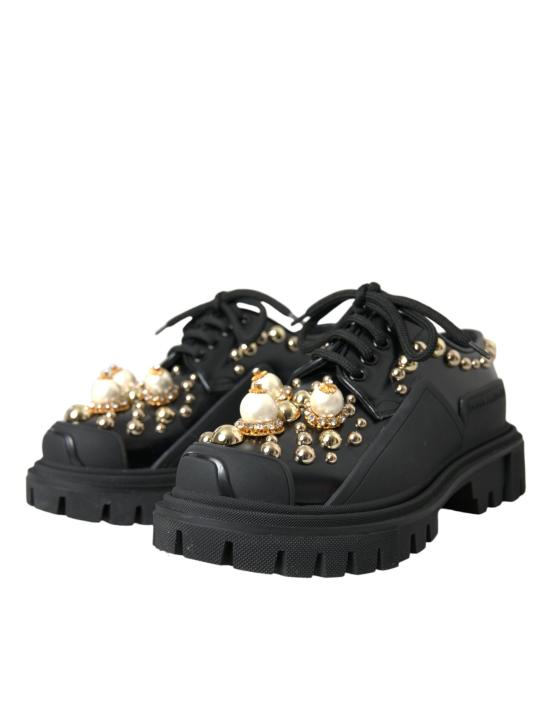  돌체앤가바나 플랫 슈즈 LA10843 BLACK - DOLCE & GABBANA