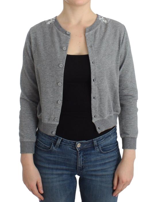  에르마노 설비노 가디건 SIG11862 GRAY - ERMANNO SCERVINO