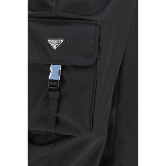 26FW 프라다 카고 팬츠 PRSPH130SOOO1WQ8F0002BB BLACK - PRADA
