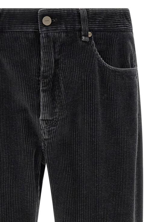 26SS 펜디 스트레이트 팬츠 FE331935BM GRAY - FENDI