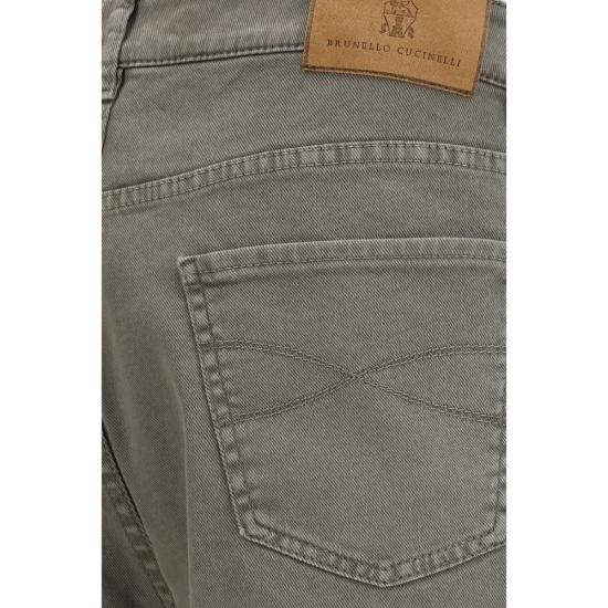 26FW 브루넬로 쿠치넬리 데님 팬츠 BRM277PD3210C7515BB GRAY - BRUNELLO CUCINELLI