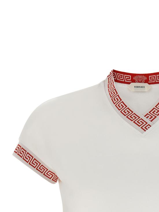 26FW 베르사체 폴로 티셔츠 VE336852BM MULTICOLOR - VERSACE