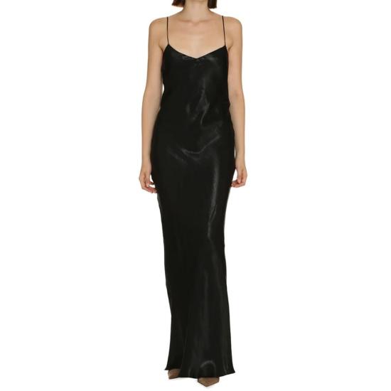  생로랑 원피스 SA 8990008246484 BLACK - SAINT LAURENT
