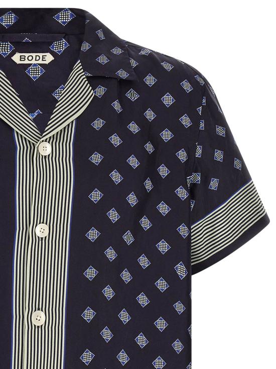 26SS 보디 셔츠 BO335541BM NAVY - BODE