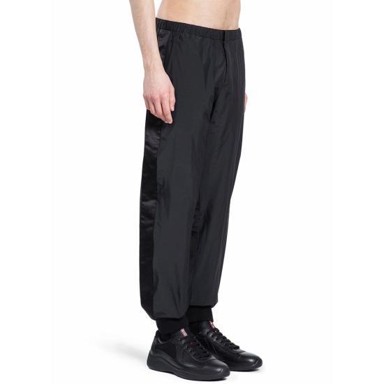  프라다 트레이닝/조거 팬츠 PR 8990025547988 BLACK - PRADA
