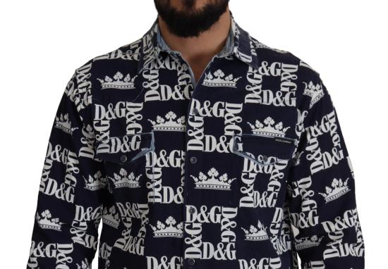  돌체앤가바나 셔츠 TSH7977 NAVY - DOLCE & GABBANA