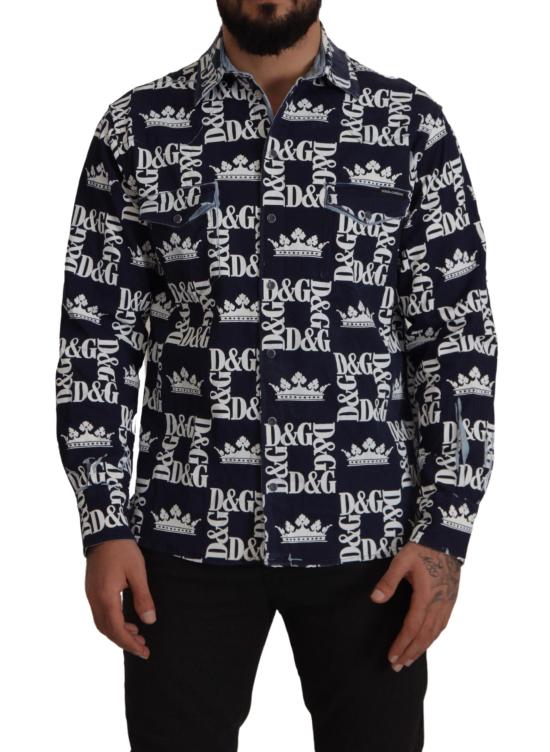  돌체앤가바나 셔츠 TSH7977 NAVY - DOLCE & GABBANA