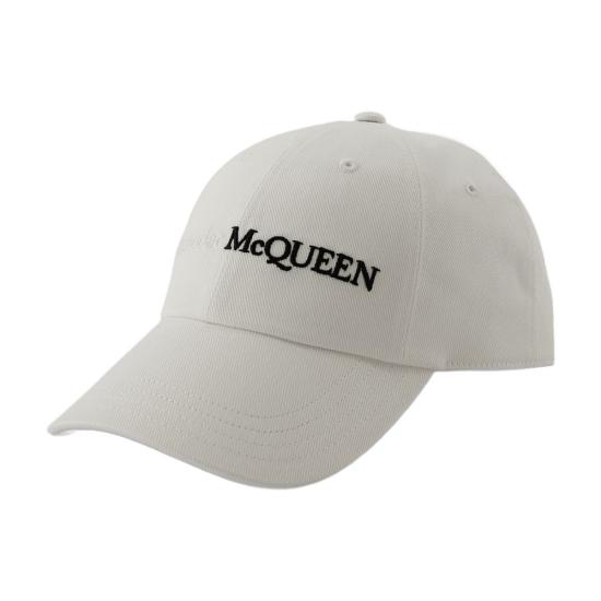  알렉산더 맥퀸 볼캡 CONFIG AMQ021302 WHITE - ALEXANDER MCQUEEN