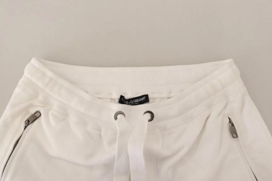  돌체앤가바나 트레이닝/조거 팬츠 PAN77777 WHITE - DOLCE & GABBANA