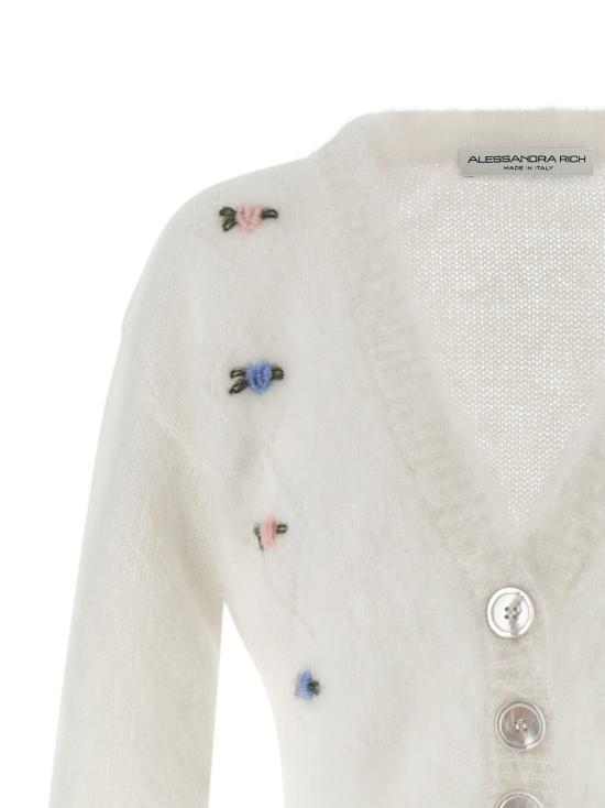 25FW 알레산드라리치 가디건 AL316457BM WHITE - ALESSANDRA RICH