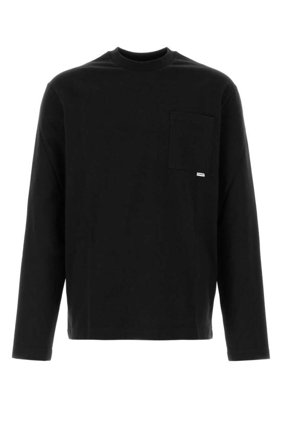 26FW 질샌더 탑 J22GC0269J20256 001 BLACK