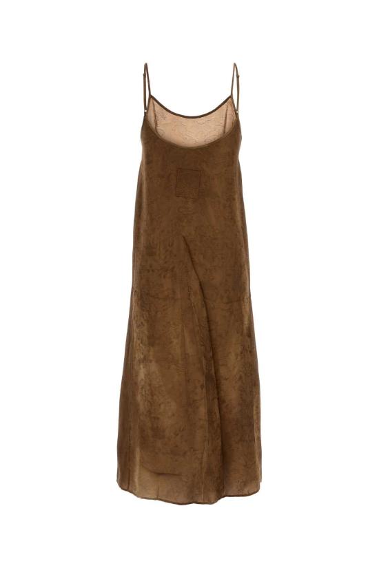 26FW 우마 왕 원피스 UP5012 UW240 BROWN - UMA WANG