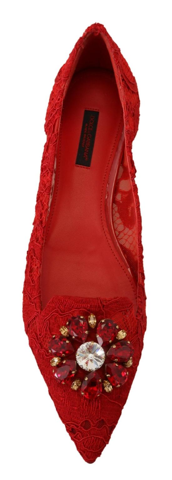  돌체앤가바나 플랫 슈즈 LA10204 RED - DOLCE & GABBANA
