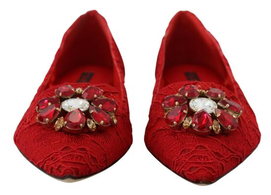 돌체앤가바나 플랫 슈즈 LA10204 RED - DOLCE & GABBANA