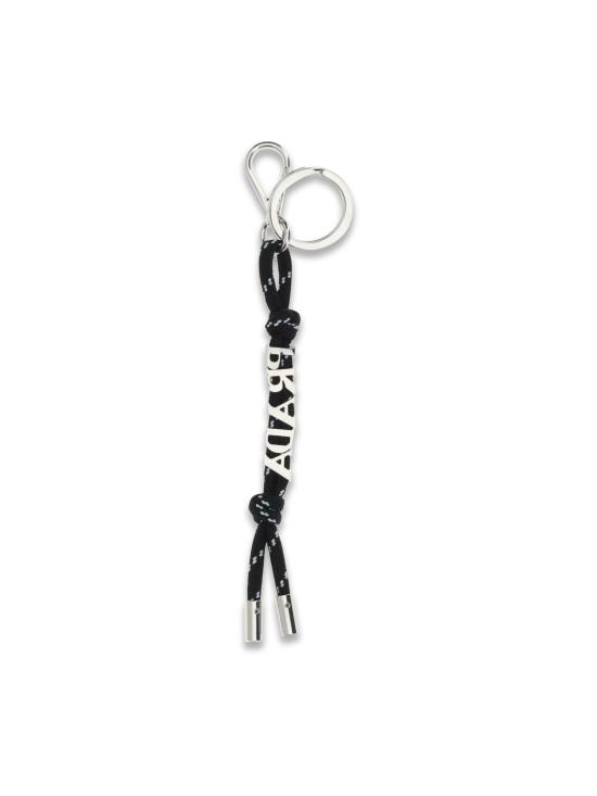 26FW 프라다 스피드락 코드 키 링 2PT0142HE2 F0002 BLACK - PRADA