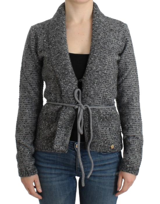  로베르토 카발리 가디건 SIG12079 GRAY