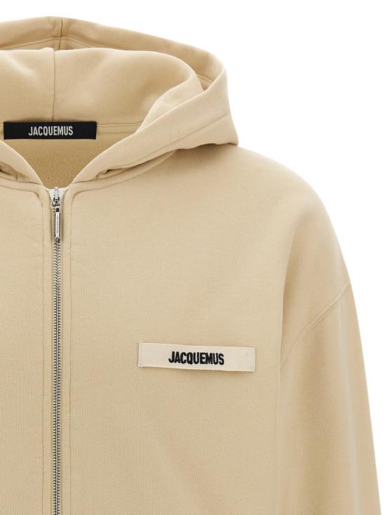 26SS 자크뮈스 후드 티셔츠 JA315427BM BEIGE - JACQUEMUS