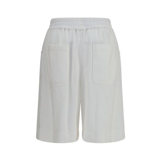 26SS 브루넬로 쿠치넬리 숏팬츠 BRMG927P9205C7220BB WHITE - BRUNELLO CUCINELLI