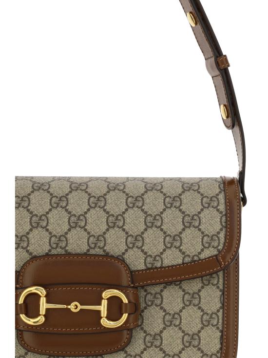 26FW 구찌 홀스빗 1955 숄더백 60220492TCG 8563 BROWN - GUCCI