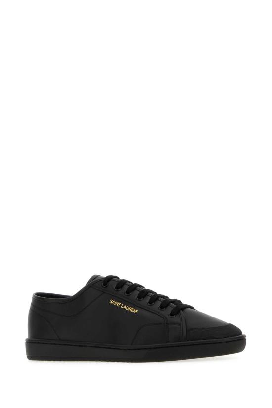 26SS 생로랑 GYM 짐 스무스 레더 스니커즈 82008700N00 1000 BLACK - SAINT LAURENT