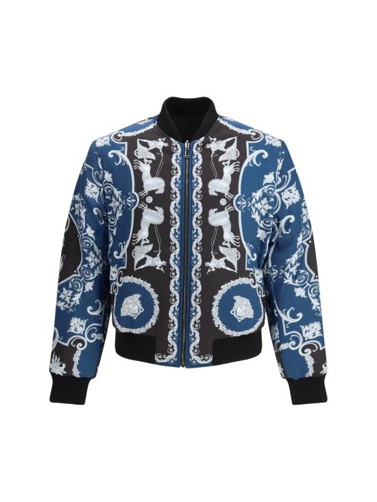 26SS 베르사체 자켓 10228031A16856 5BE50 BLACK - VERSACE