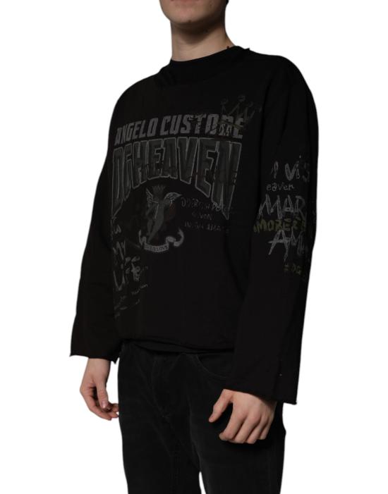  돌체앤가바나 긴팔 티셔츠 TSH86407 BLACK - DOLCE & GABBANA