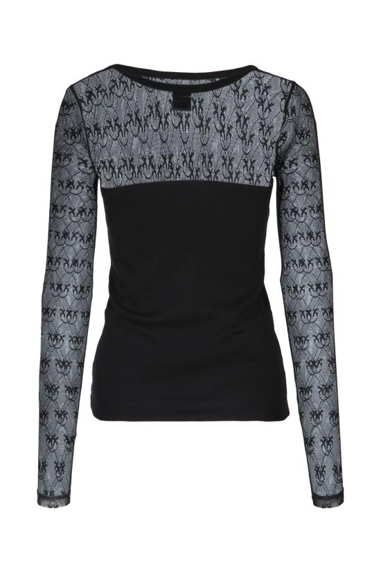 26SS 핑코 폴로 티셔츠 106472A362 Z99 BLACK - PINKO