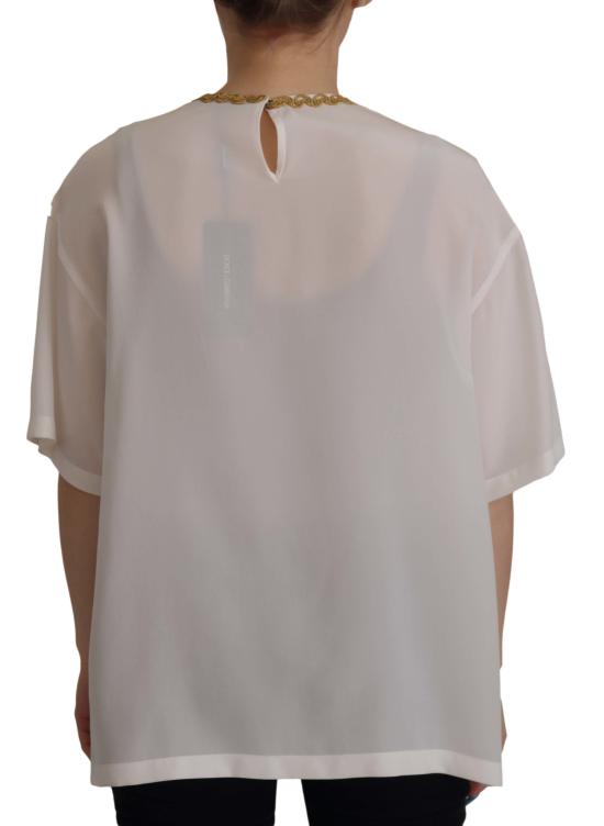 돌체앤가바나 블라우스 TSH7844 WHITE - DOLCE & GABBANA