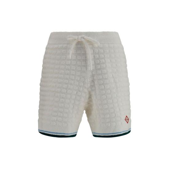 26FW 카사블랑카 숏팬츠 CAMPF26KW144101WHITEBB