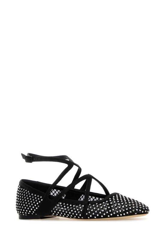  지미추 플랫 슈즈 ASTORIAFLATQHS BLACRY BLACK - JIMMY CHOO