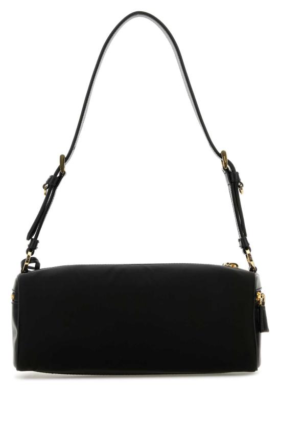  프라다 AIMEE 에메 리나일론 가죽 트리밍 숄더백 1BC233VODO2C8Q F0002 BLACK - PRADA